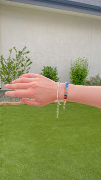 Square Glass Bracelet